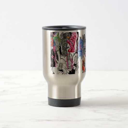 Überlebend-Gruß Reisebecher (Mittel)