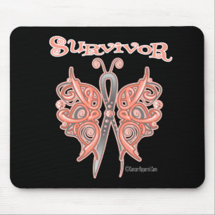 Überlebend-keltischer Schmetterling - Endometrial Mousepad