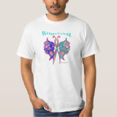 Überlebend-keltischer Schmetterling - T-Shirt (Vorderseite)