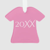 Überlebend-T - Shirt-Weihnachtsverzierung, Ornament (Rückseite)