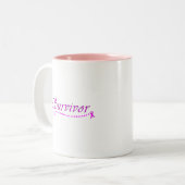Überlebend-Tasse Zweifarbige Tasse (Vorderseite Links)