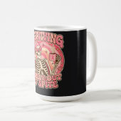 Überlebende aus Trotz Retro-Skelett Kaffeetasse (VorderseiteRechts)
