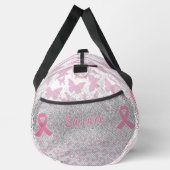 Überlebende Brustkrebs Tier Druckbrille Duffle Bag (Rechts)