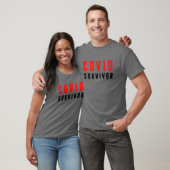 Überlebende der Covid. Überlebende einer Epidemie T-Shirt (Unisex)