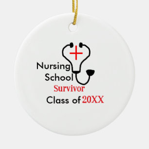 Überlebende der Krankenpflegeschule in der 20XX-Kl Keramik Ornament