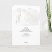 "Überlebende" Faltkarte Karte (Rückseite)