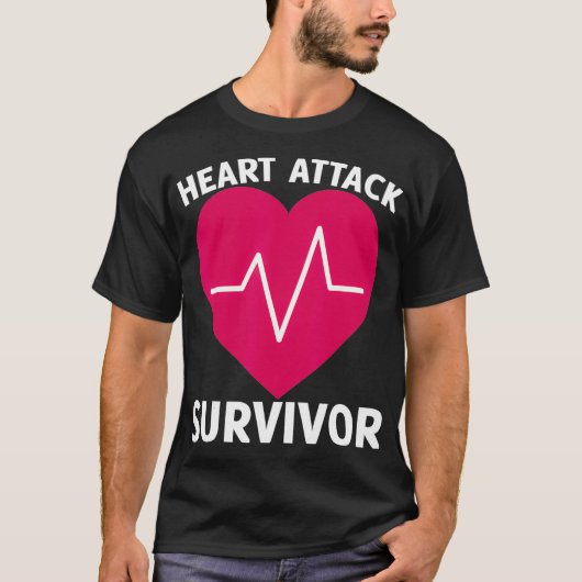 Überlebende Herzattacken _1 T-Shirt (Vorderseite)