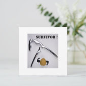 Überlebende! Karte (Stehend Vorderseite)