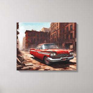 Überlebende Leinwanddruck