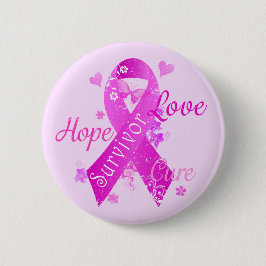 Überlebende Liebe Hope Cure Button