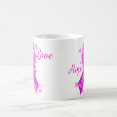 Überlebende Liebe Hope Cure Kaffeetasse (Mittel)