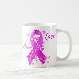 Überlebende Liebe Hope Cure Kaffeetasse