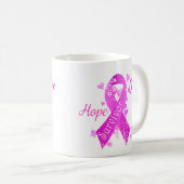 Überlebende Liebe Hope Cure Kaffeetasse (VorderseiteRechts)
