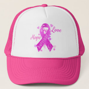 Überlebende Liebe Hope Cure Truckerkappe