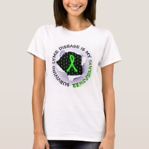 Überlebende Lyme-Borreliose-Superkraft-Shirt T-Shirt