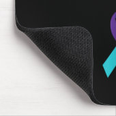 Überlebende Mama - Semicolate Gift Suicide Prevent Mousepad (Ecke)