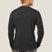 "Überlebende nach dem Fall" Schwarz-Gelb-Design Tri-Blend Shirt (Rückseite)
