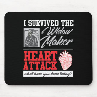 Überlebende Operation des Herzens Widow Maker Herz Mousepad