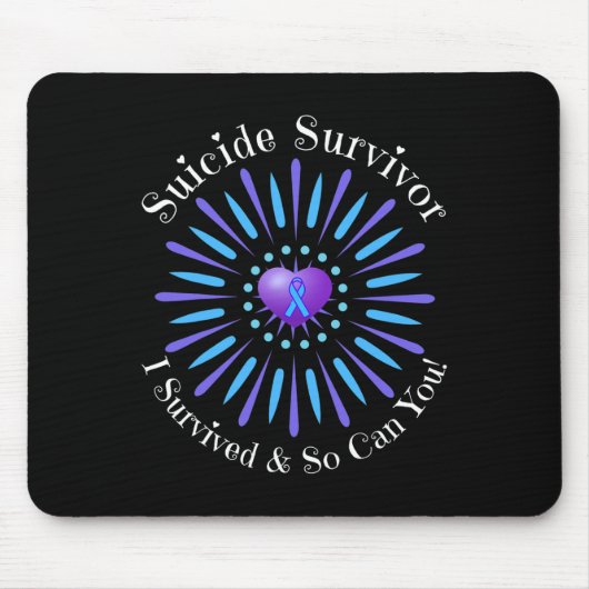Überlebende Selbstmordattentate, die ich überlebt Mousepad (Vorne)