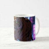 Überlebende Tasse - "Ich laufe auf Koffein und Ver (VorderseiteRechts)