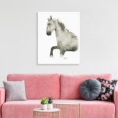 "Überlebende" überzogene Canvas Leinwanddruck (Insitu (Wohnzimmer))