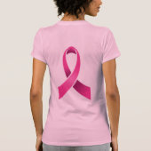 Überlebende von Brustkrebs T-Shirt (Rückseite)