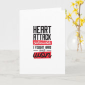 Überlebende von Herzangriffen Karte (Gelbe Blume)