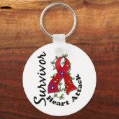 Überlebende von Herzinfarkten 15 Schlüsselanhänger (Vorderseite)