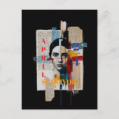 Überlebenden-Postkarte vom 24. April Postkarte (Vorderseite)