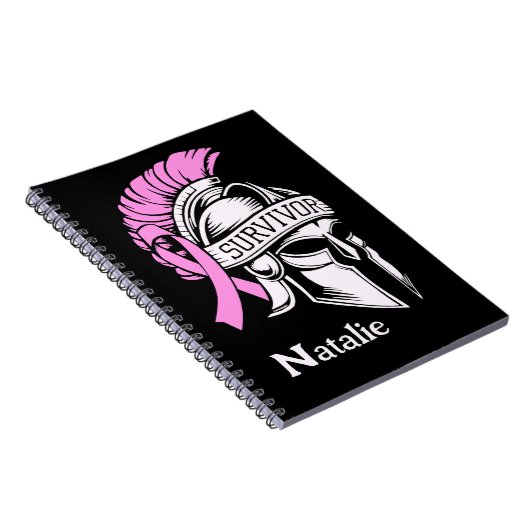 Überlebender Brustkrebs Notizblock (Rechte Seite)