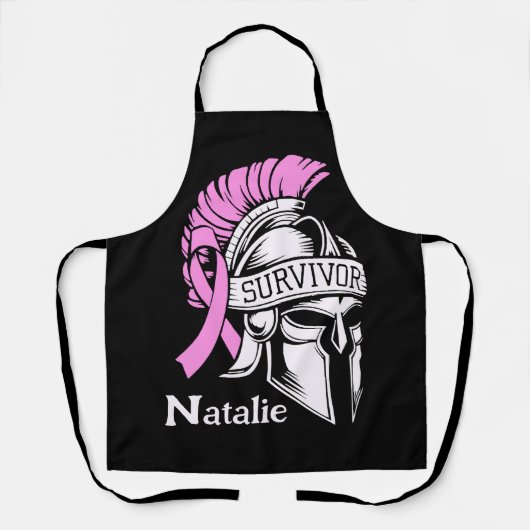 Überlebender Brustkrebs Schürze (Vorderseite)