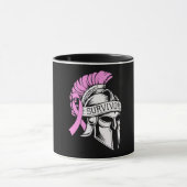 Überlebender Brustkrebs Tasse (Zentrum)