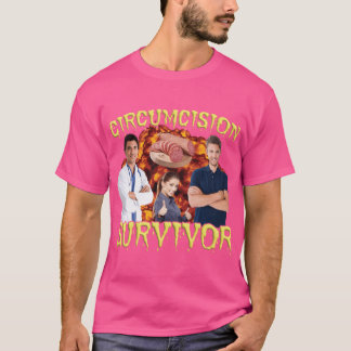Überlebender der Beschneidung lustig T-Shirt