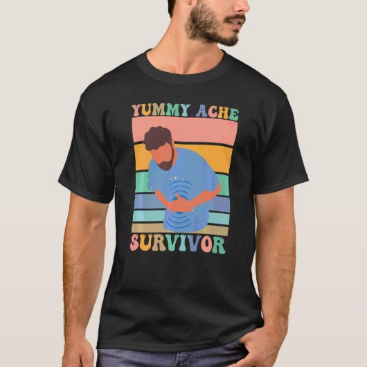 Überlebender der klassischen Bauchschmerzen  T-Shirt (Vorderseite)