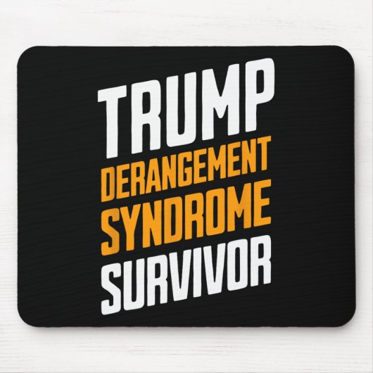 Überlebender des Trump-Derangement-Syndroms 3 Mousepad (Vorne)