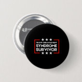 Überlebender des Trump-Derangement-Syndroms Button (Vorne & Hinten)