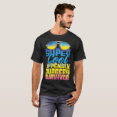Überlebender einer Blinddarmoperation  Appendektom T-Shirt (Vorne ganz)