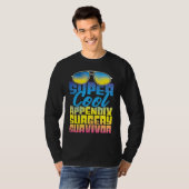 Überlebender einer Blinddarmoperation Appendektom T-Shirt (Vorne ganz)