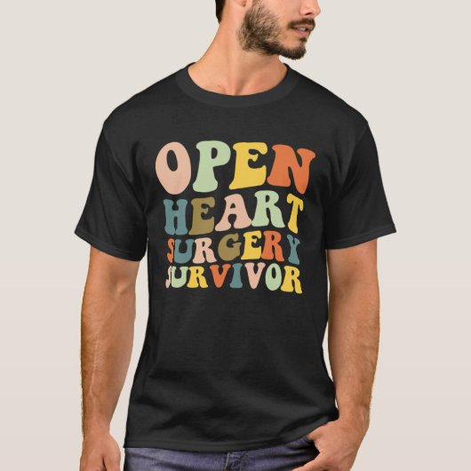 Überlebender einer Herzoperation, Genesung nach He T-Shirt (Vorderseite)