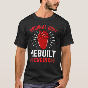 Überlebender einer Herzoperation Herz CHD Patient T-Shirt