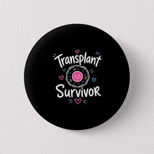 Überlebender einer Stammzellentransplantation Button (Vorderseite)