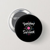 Überlebender einer Stammzellentransplantation Button (Vorne & Hinten)