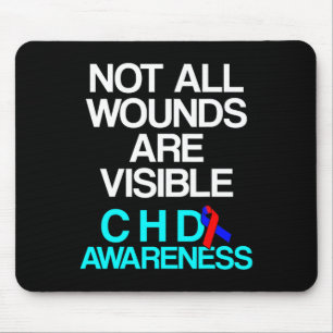 Überlebender eines angeborenen Herzfehlers CHD-Kri Mousepad