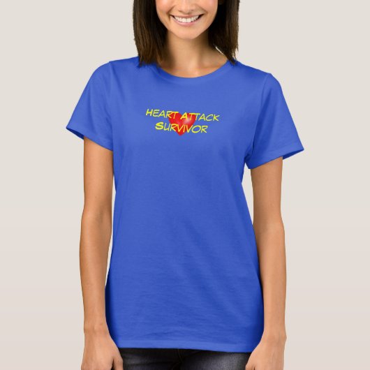 Überlebender eines Herzinfarkts T-Shirt (Vorderseite)