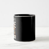 Überlebender eines professionellen Müllcontainer-I Zweifarbige Tasse (Mittel)