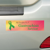 "Überlebender" Gastroschisis Tochter-Autoaufkleber Autoaufkleber (Auf Auto)