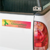 "Überlebender" Gastroschisis Tochter-Autoaufkleber Autoaufkleber (Auf Lkw)