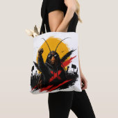 Überlebender-Geist-Tages-Tote-Tasche Tasche (Von Nahem)