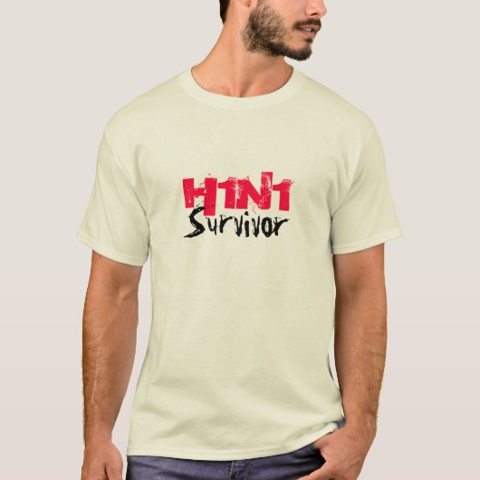 Überlebender H1N1 T-Shirt (Vorderseite)