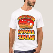 Überlebender - Hawaii-Tsunami T-Shirt (Vorderseite)